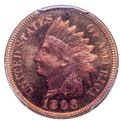 1898 1C PR66 RB PCGS