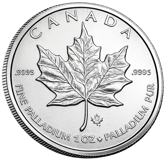 2026 1 oz Palladium Canadian Maple Leaf BU