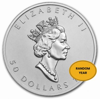 1 oz Canadian Platinum Maple Leaf Coin - Random Year