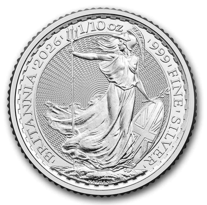 2026 1/10 oz Silver British Britannia
