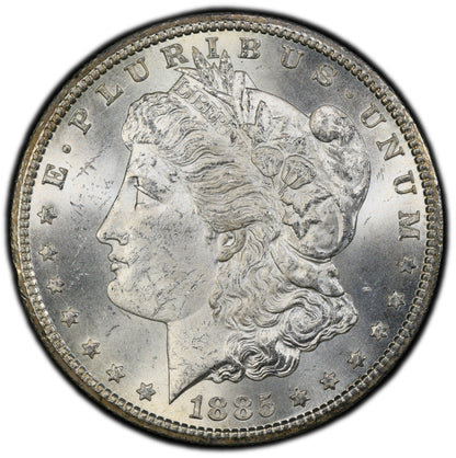 1885-CC $1 MS63 PCGS CAC