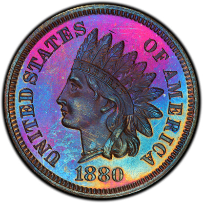 1880 1C PR65 BN PCGS