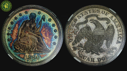 1880 25C MS67 NGC VIDEO