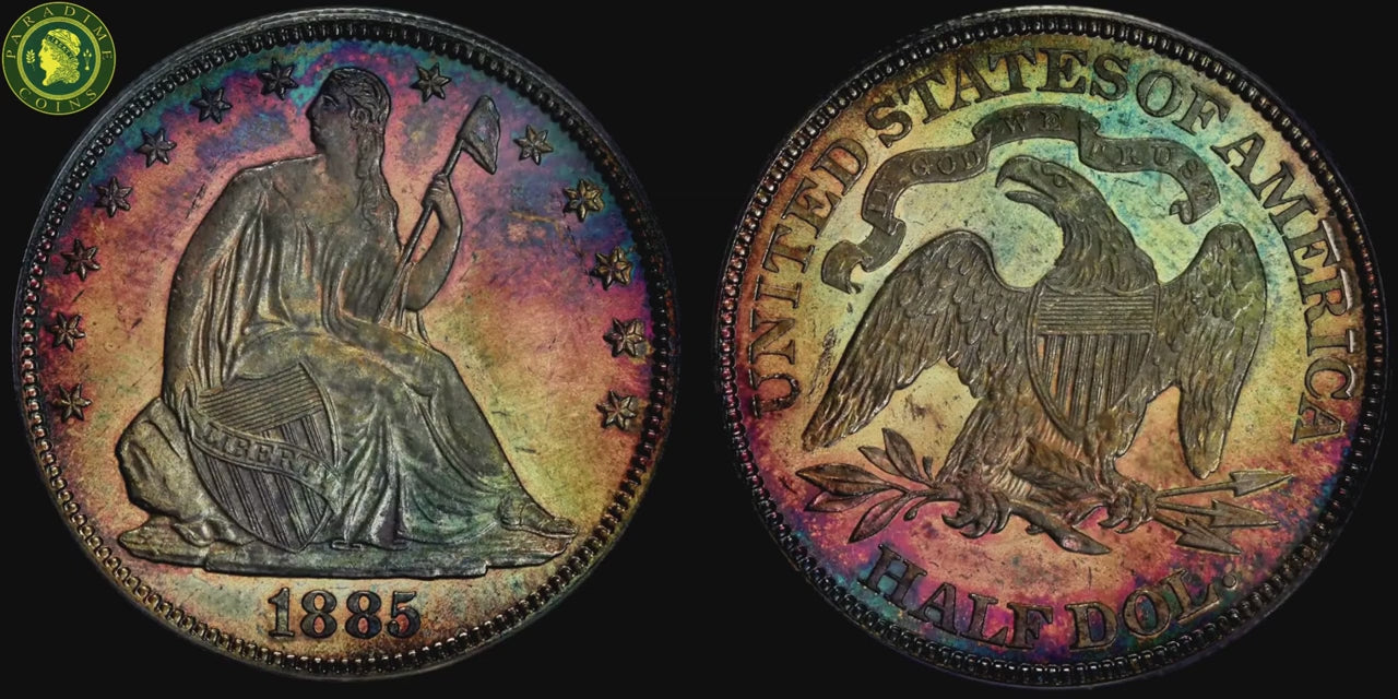 1885 50C MS64 PCGS CAC