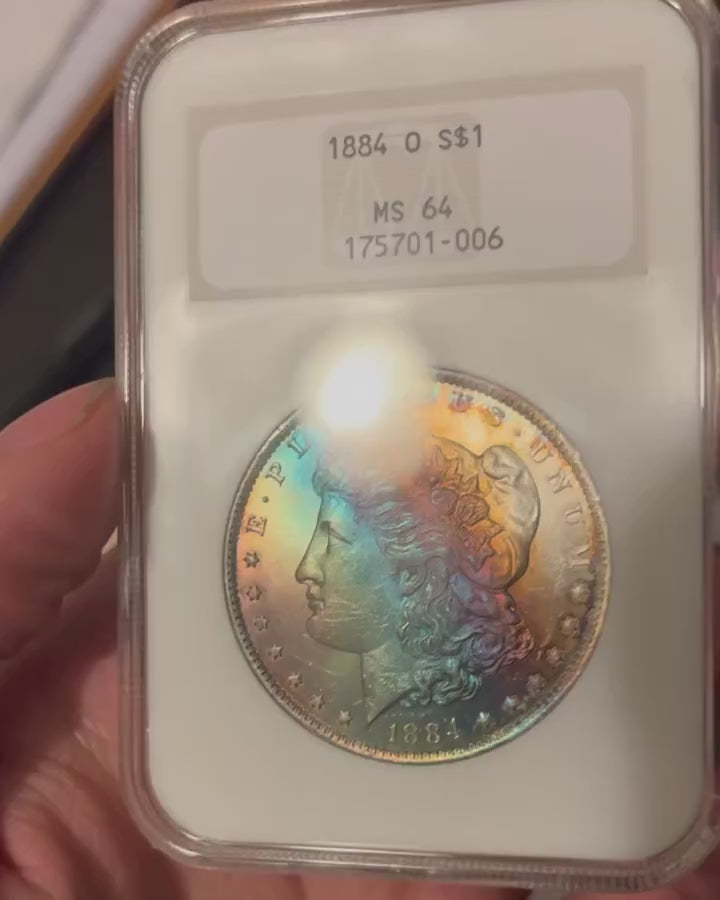 1884-O $1 MS64 NGC OH: Paradime Coins Morgan Dollar