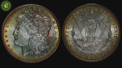 1886 $1 MS64 PCGS