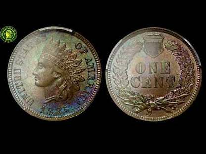 1885 1C PR67 BN PCGS CAC