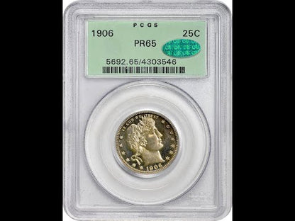 1906 25C PR65 OGH PCGS CAC