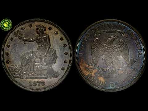 1879 T$1 OGH PR60 PCGS CAC VIDEO