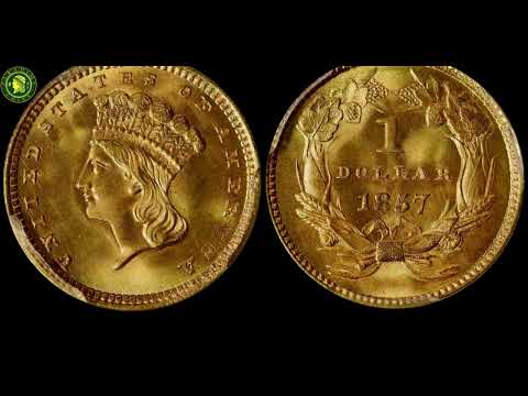 1857 G$1 MS67 PCGS CAC: Paradime Coins US Certified Rare Coins PCGS CAC NGC