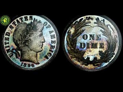 1896 10C PR67 OH NGC CAC