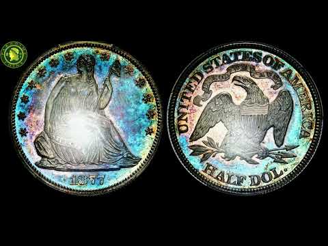 1877 50C PR63 PCGS CAC VIDEO