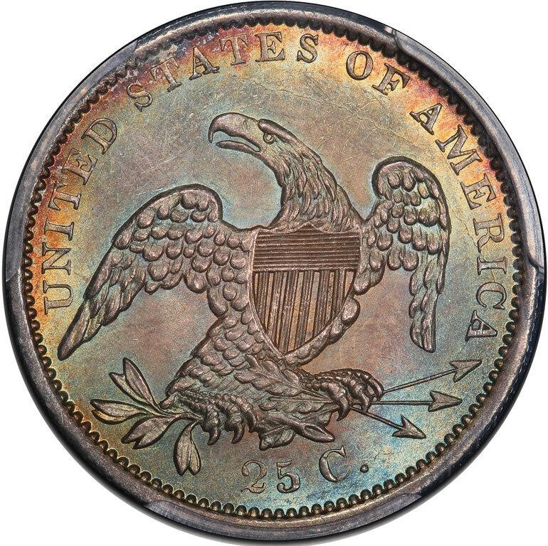 1835 25C Ms64 + Pcgs Cac