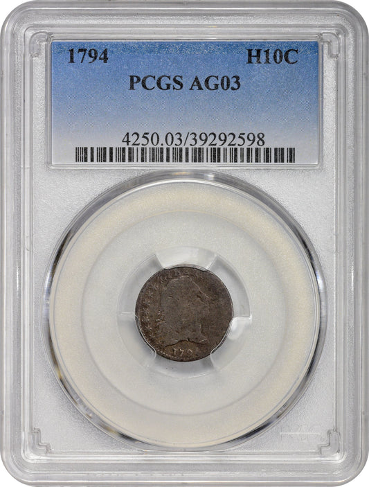 1794 H10C AG03 PCGS - Paradime Coins | PCGS NGC CACG CAC Rare US Numismatic Coins For Sale