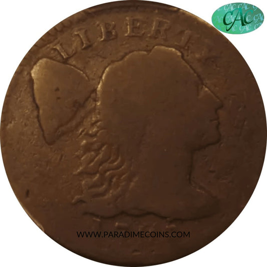 1795 1C AG03 PLAIN EDGE PCGS CAC - Paradime Coins | PCGS NGC CACG CAC Rare US Numismatic Coins For Sale