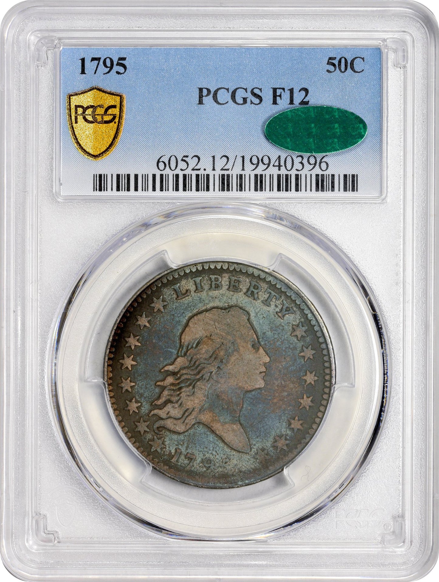 1795 50C F12 PCGS CAC - Paradime Coins | PCGS NGC CACG CAC Rare US Numismatic Coins For Sale