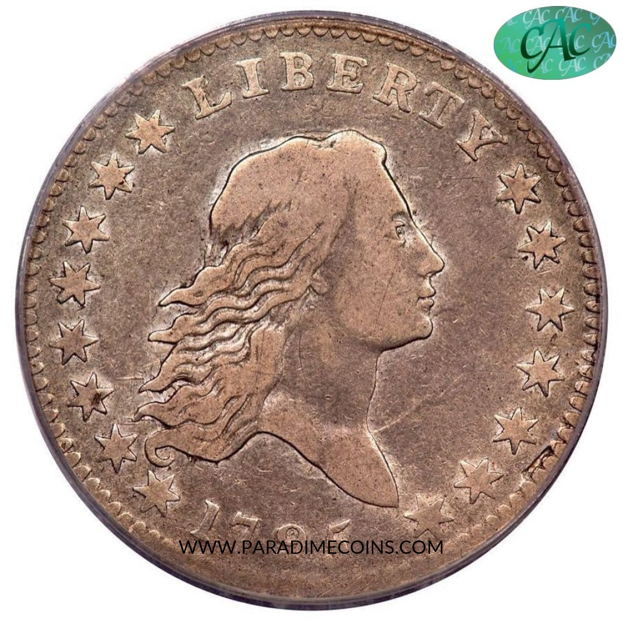 1795 50C VF20 PCGS CAC - Paradime Coins | PCGS NGC CACG CAC Rare US Numismatic Coins For Sale