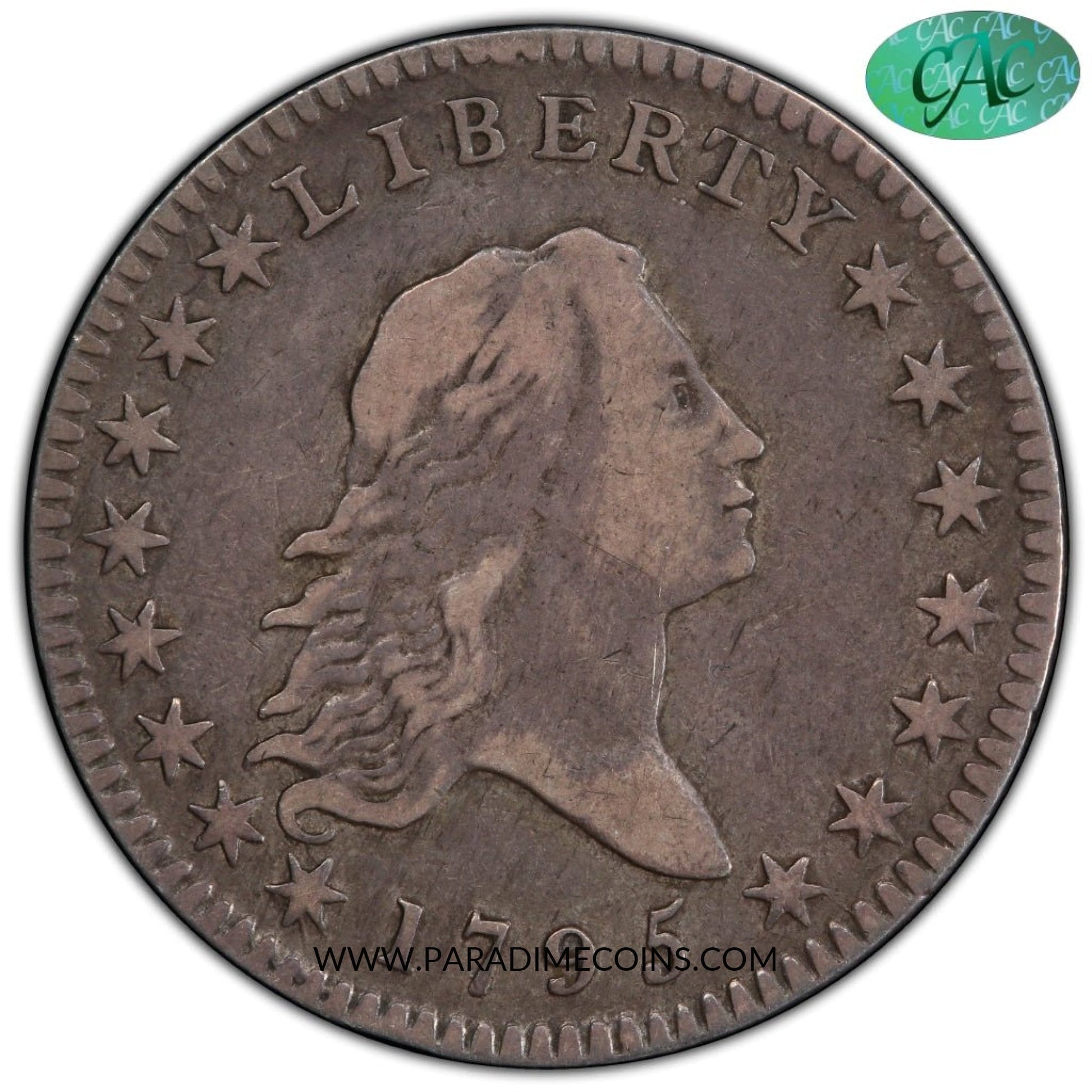 1795 50C VF25 PCGS CAC - Paradime Coins | PCGS NGC CACG CAC Rare US Numismatic Coins For Sale