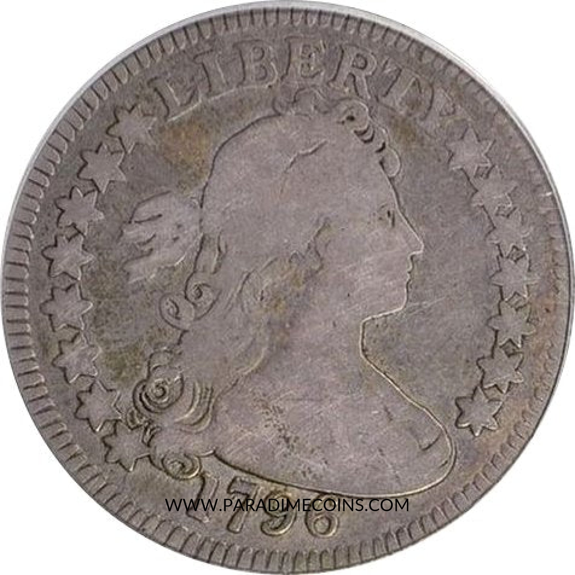 1796 25C VG08 OGH PCGS - Paradime Coins | PCGS NGC CACG CAC Rare US Numismatic Coins For Sale