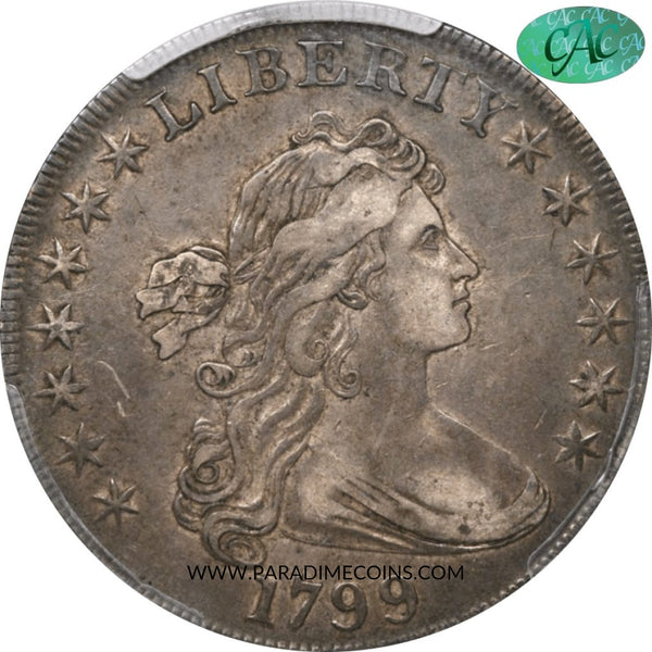 1799 $1 XF45 PCGS CAC - Paradime Coins | PCGS NGC CACG CAC Rare US Numismatic Coins For Sale
