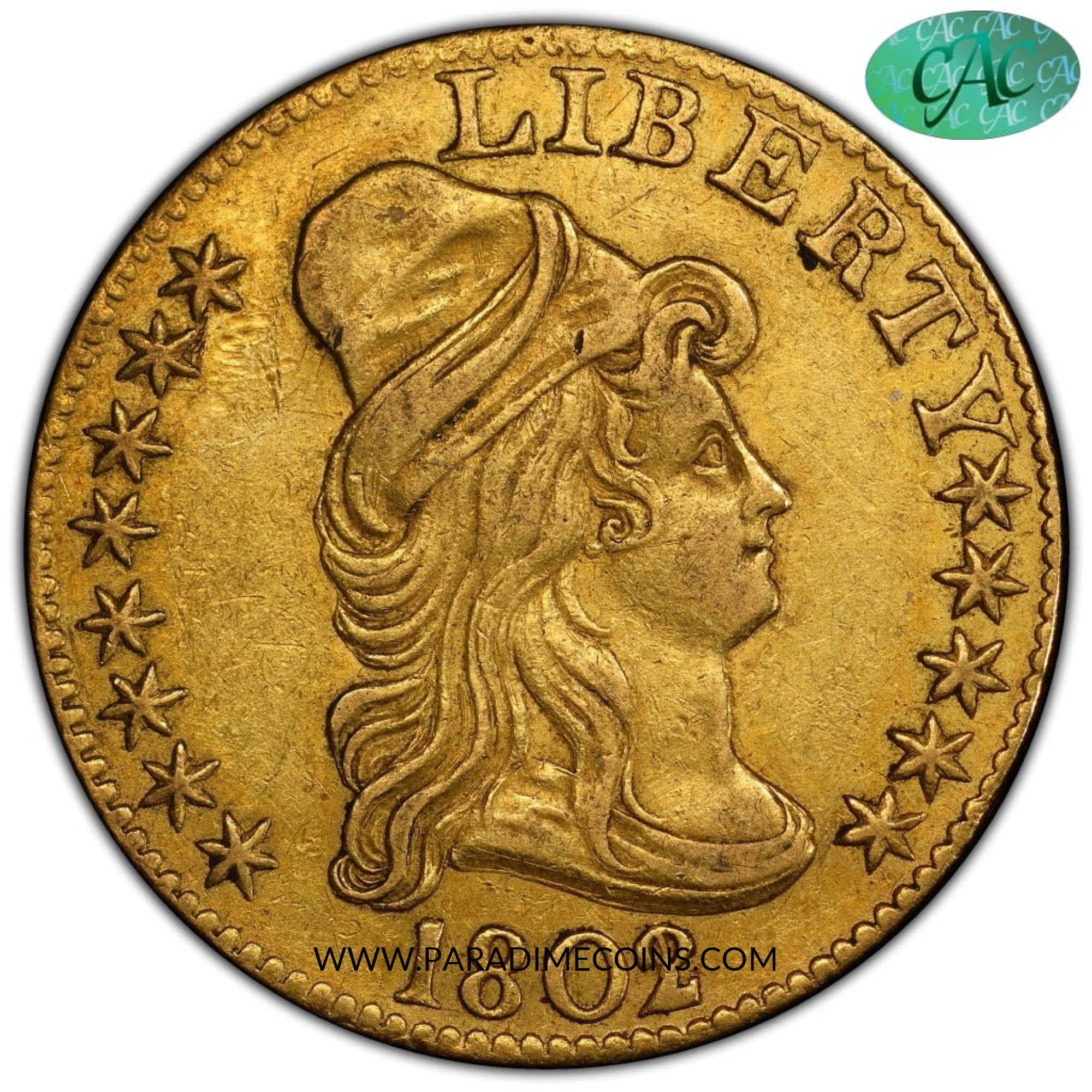 1802/1 $5 XF45 PCGS - Paradime Coins | PCGS NGC CACG CAC Rare US Numismatic Coins For Sale