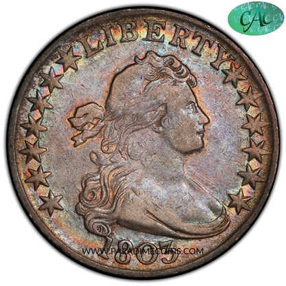 1803 50C LARGE 3 XF45+ PCGS CAC - Paradime Coins | PCGS NGC CACG CAC Rare US Numismatic Coins For Sale