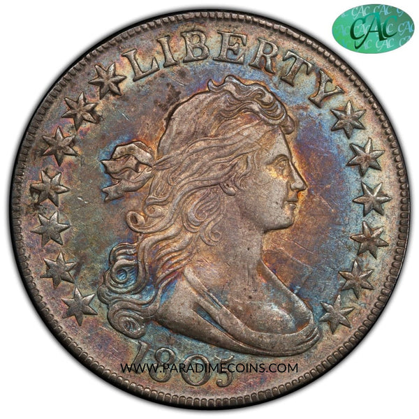1805 50C AU55 PCGS CAC - Paradime Coins | PCGS NGC CACG CAC Rare US Numismatic Coins For Sale