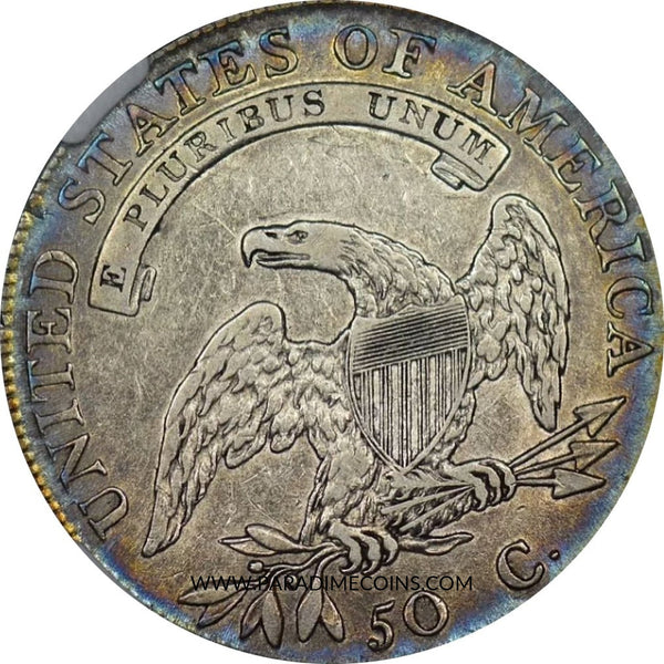 1807 50C LARGE VF25 NGC STAR - Paradime Coins US Coins For Sale
