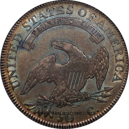 1807 50C XF45 SMALL STAR PCGS GOLD CAC - Paradime Coins | PCGS NGC CACG CAC Rare US Numismatic Coins For Sale