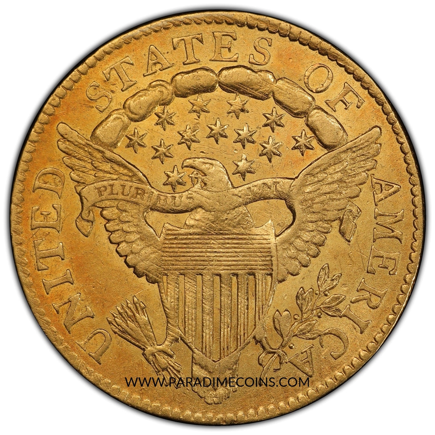 1807 $2.5 AU53 PCGS CAC - Paradime Coins | PCGS NGC CACG CAC Rare US Numismatic Coins For Sale