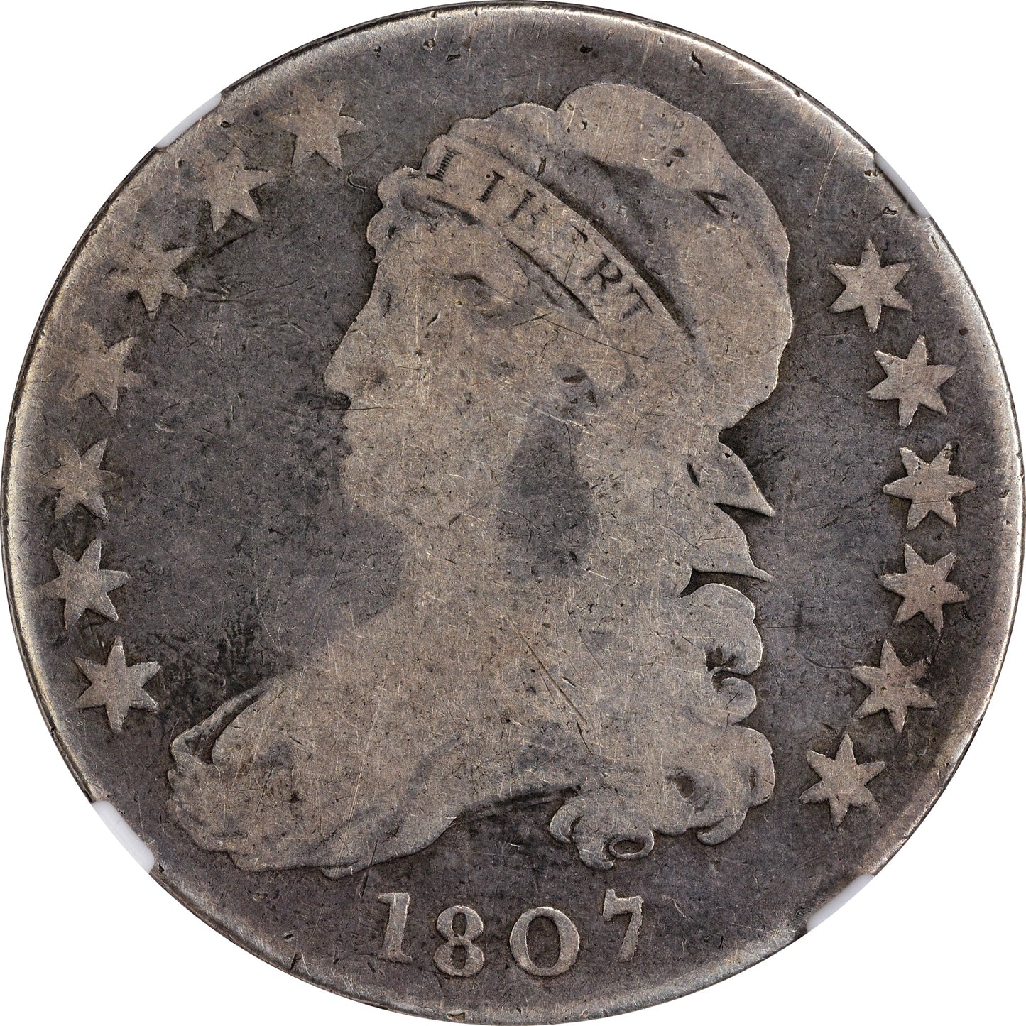 1807 50C BEARDED GODDESS O-111b AG03 NGC - Paradime Coins | PCGS NGC CACG CAC Rare US Numismatic Coins For Sale