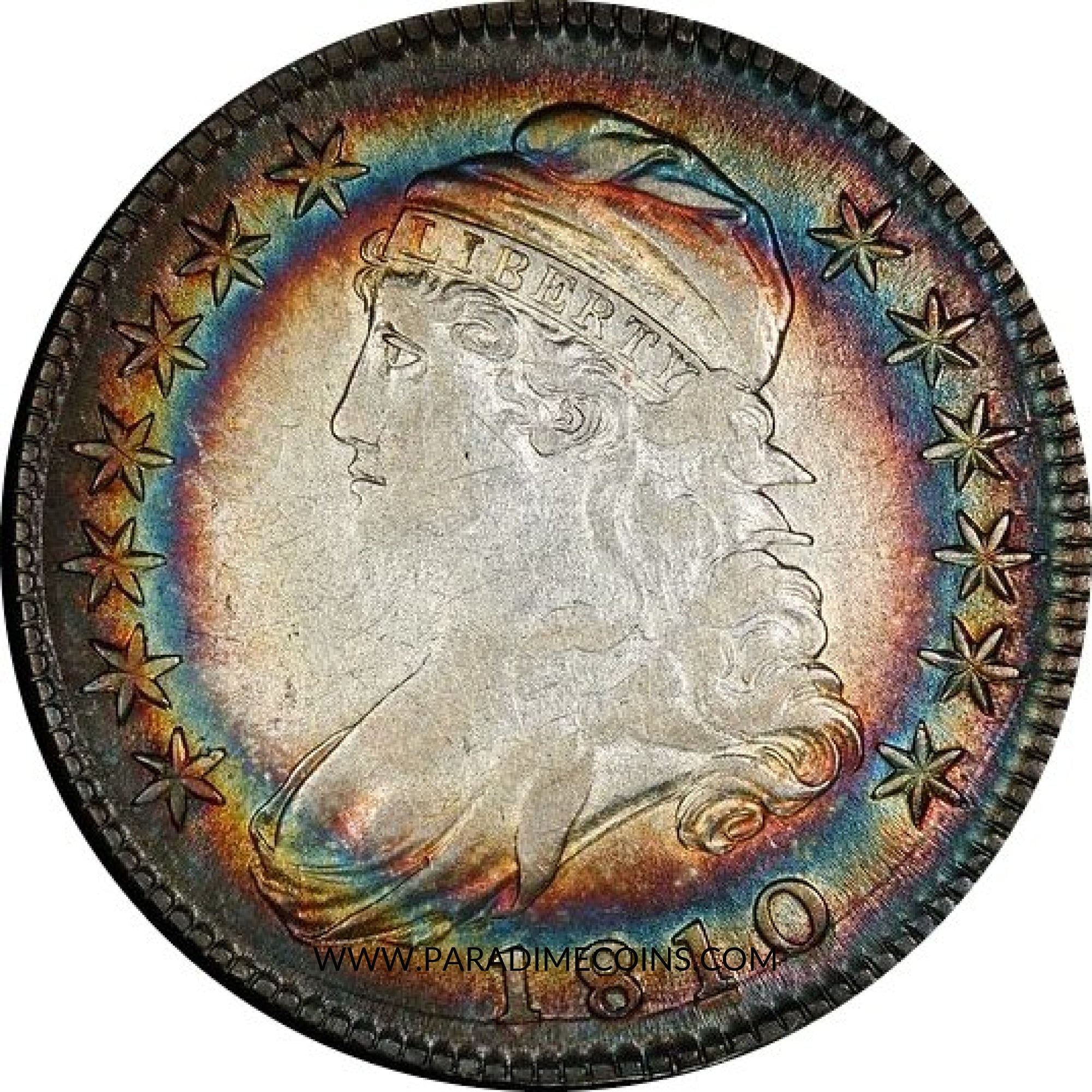 1810 50C VF30 PCGS - Paradime Coins | PCGS NGC CACG CAC Rare US Numismatic Coins For Sale