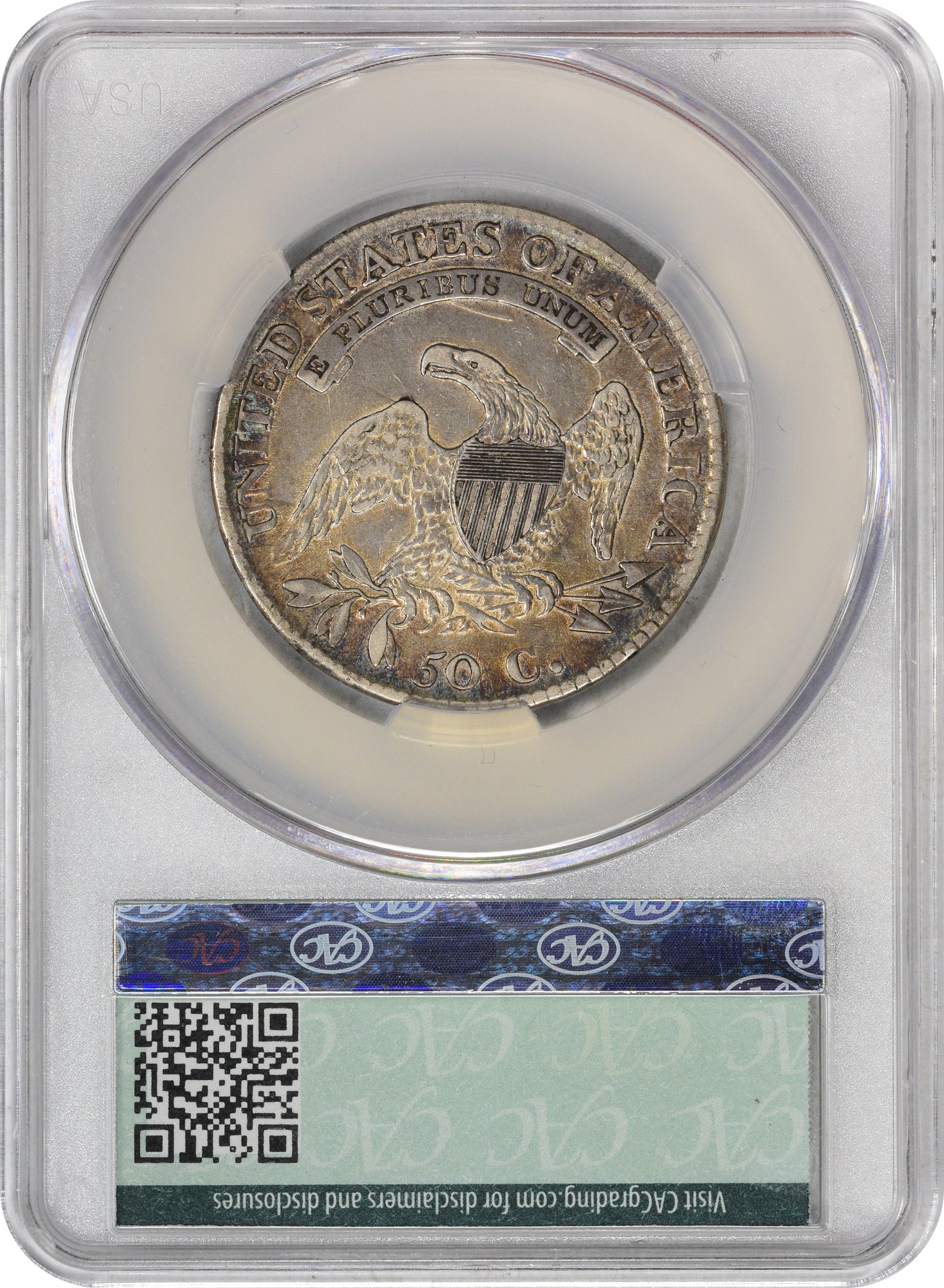 1813 50C VF35 CACG - Paradime Coins | PCGS NGC CACG CAC Rare US Numismatic Coins For Sale