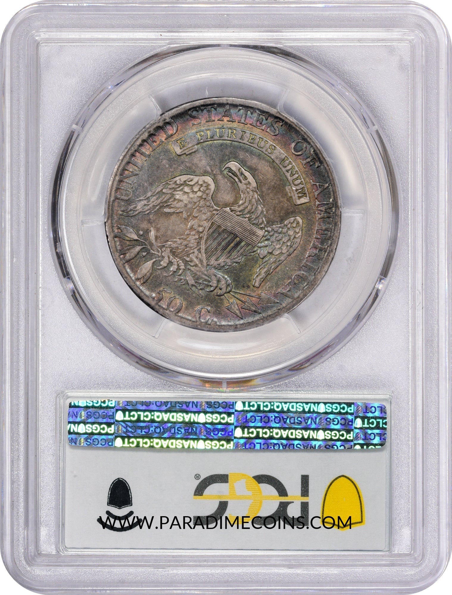 1814 50C O-105a SINGLE LEAF VF35 PCGS CAC - Paradime Coins | PCGS NGC CACG CAC Rare US Numismatic Coins For Sale