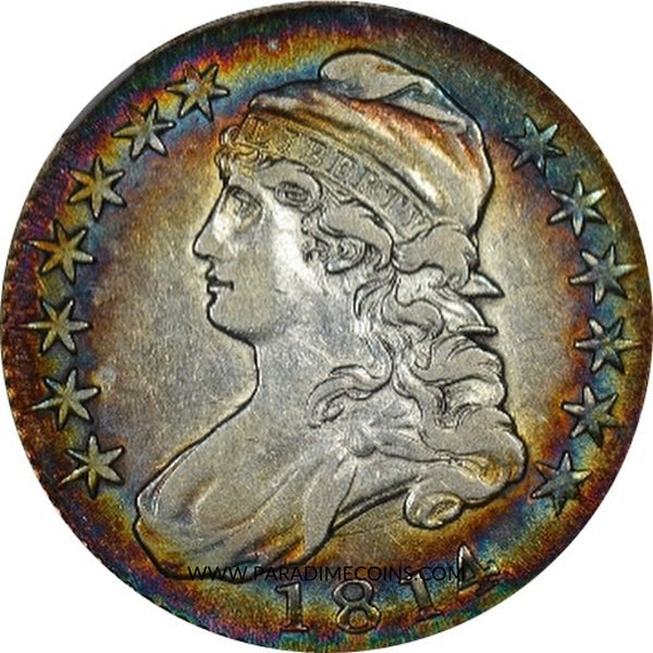 1814 50C VF35 NGC - Paradime Coins | PCGS NGC CACG CAC Rare US Numismatic Coins For Sale