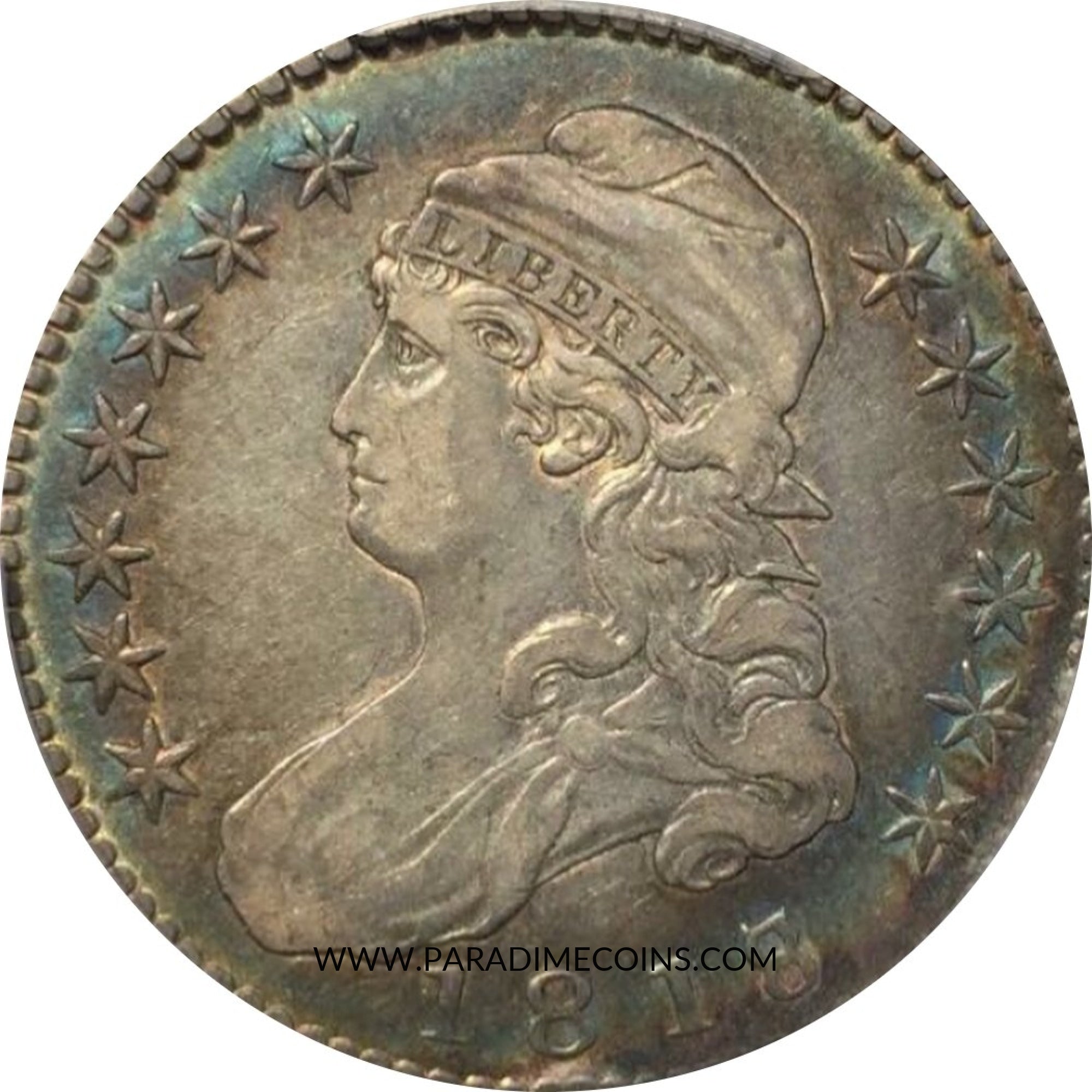 1818/7 50C VF35 PCGS LARGE 8 - Paradime Coins | PCGS NGC CACG CAC Rare US Numismatic Coins For Sale