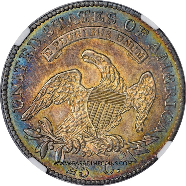 1820 25C MEDIUM 0 MS64 NGC CAC - Paradime Coins | PCGS NGC CACG CAC Rare US Numismatic Coins For Sale