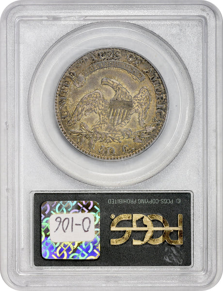 1820 50C SQUARE 2 NO KNOB AU55 OGH PCGS CAC - Paradime Coins | PCGS NGC CACG CAC Rare US Numismatic Coins For Sale