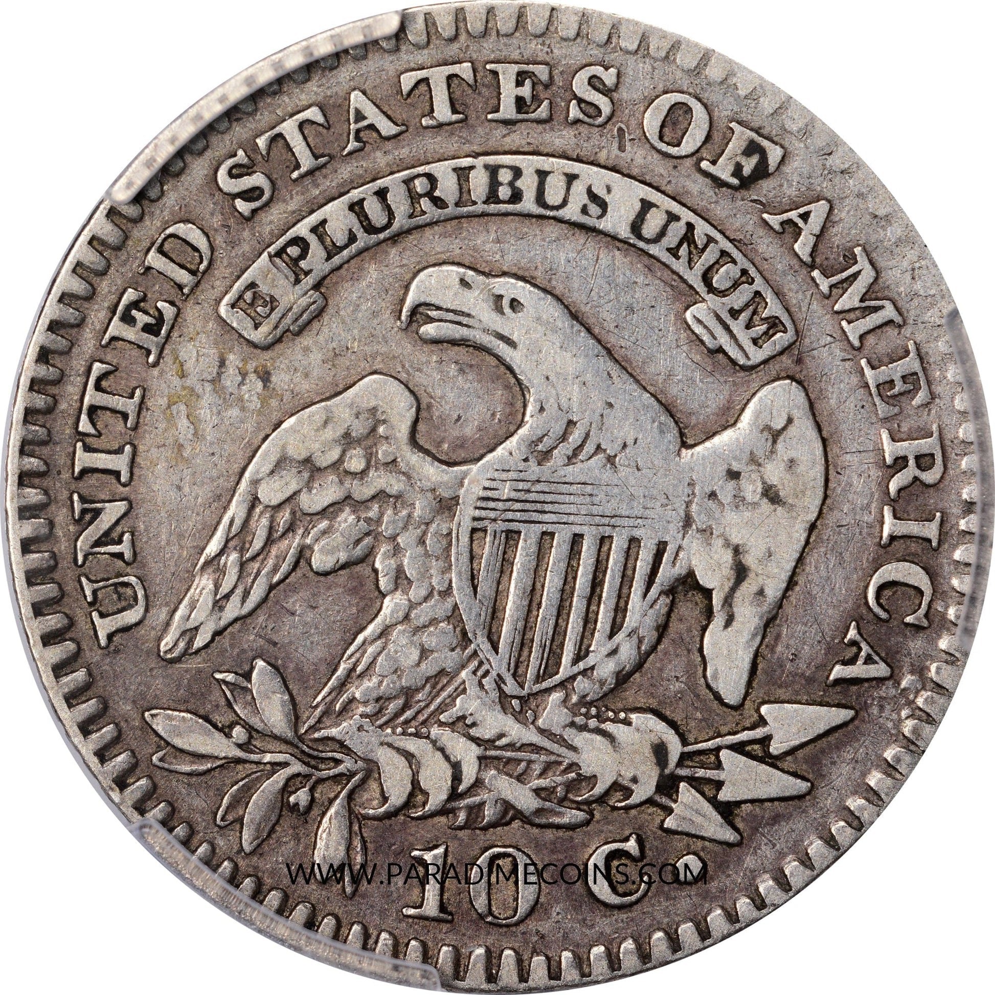 1820 10C LARGE 0 VF20 PCGS CAC - Paradime Coins | PCGS NGC CACG CAC Rare US Numismatic Coins For Sale