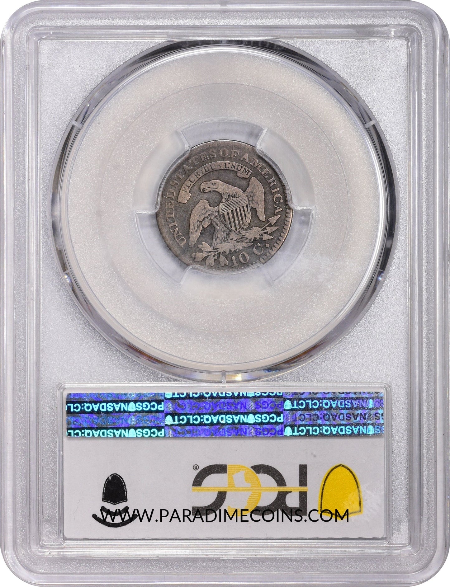 1822 10C VG08 PCGS CAC - Paradime Coins | PCGS NGC CACG CAC Rare US Numismatic Coins For Sale