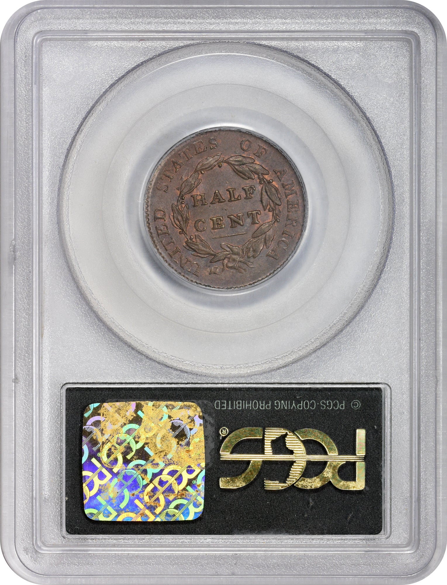 1825 1/2C MS65 OGH PCGS CAC - Paradime Coins | PCGS NGC CACG CAC Rare US Numismatic Coins For Sale