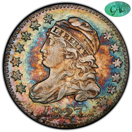 1827 10C XF45 PCGS CAC - Paradime Coins | PCGS NGC CACG CAC Rare US Numismatic Coins For Sale