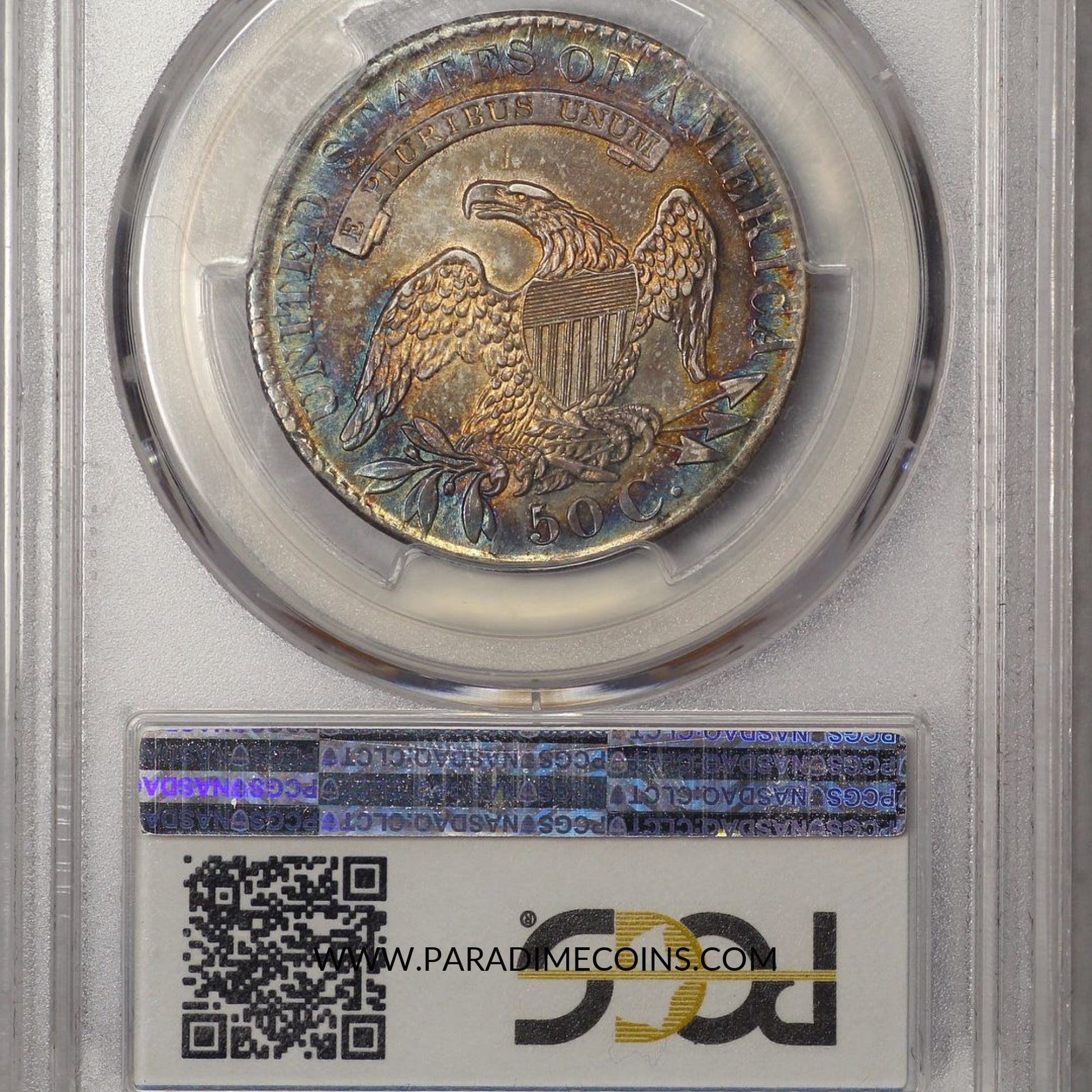 1829 50C AU53 PCGS - Paradime Coins | PCGS NGC CACG CAC Rare US Numismatic Coins For Sale