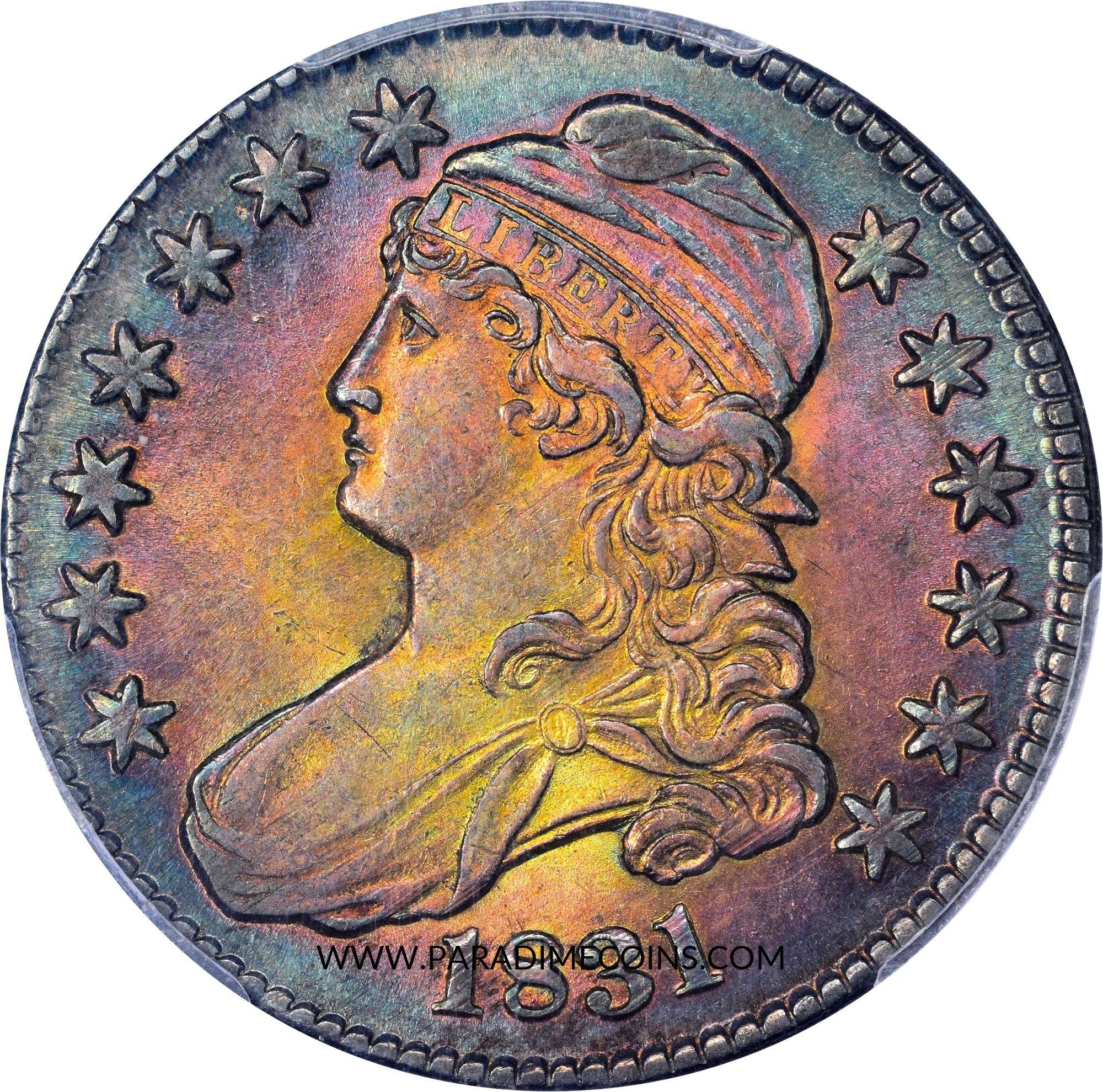 1831 50C MS62 PCGS - Paradime Coins | PCGS NGC CACG CAC Rare US Numismatic Coins For Sale