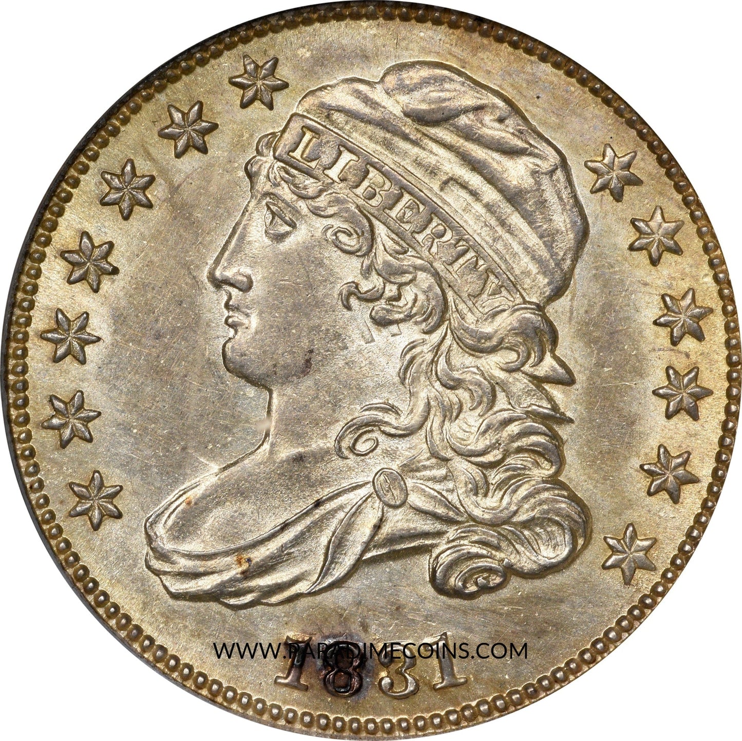 1831 10C AU58 OGH PCGS CAC - Paradime Coins | PCGS NGC CACG CAC Rare US Numismatic Coins For Sale