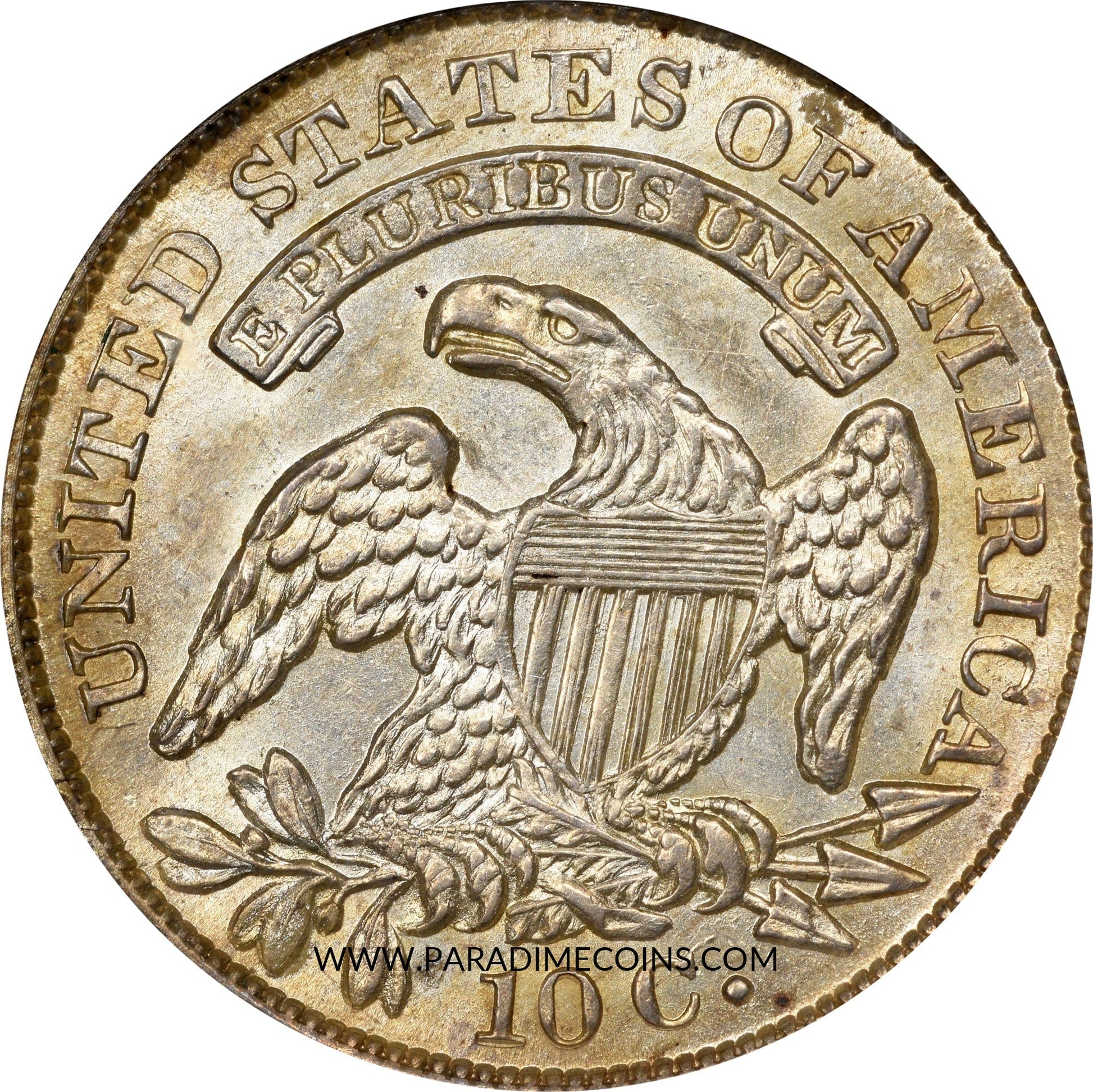1831 10C AU58 OGH PCGS CAC - Paradime Coins | PCGS NGC CACG CAC Rare US Numismatic Coins For Sale