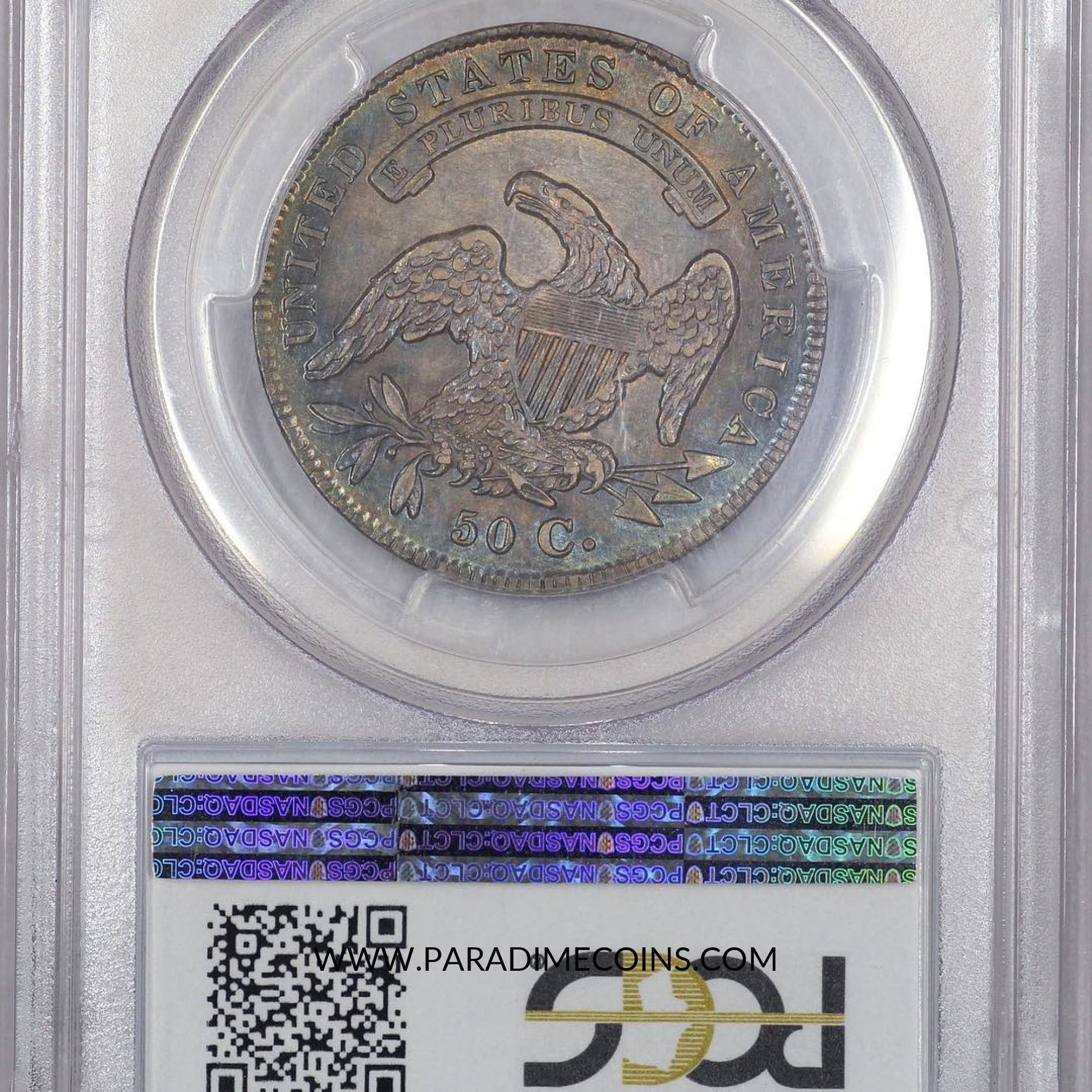 1834 50C SMALL DATE SMALL LETTERS MS62 PCGS - Paradime Coins | PCGS NGC CACG CAC Rare US Numismatic Coins For Sale