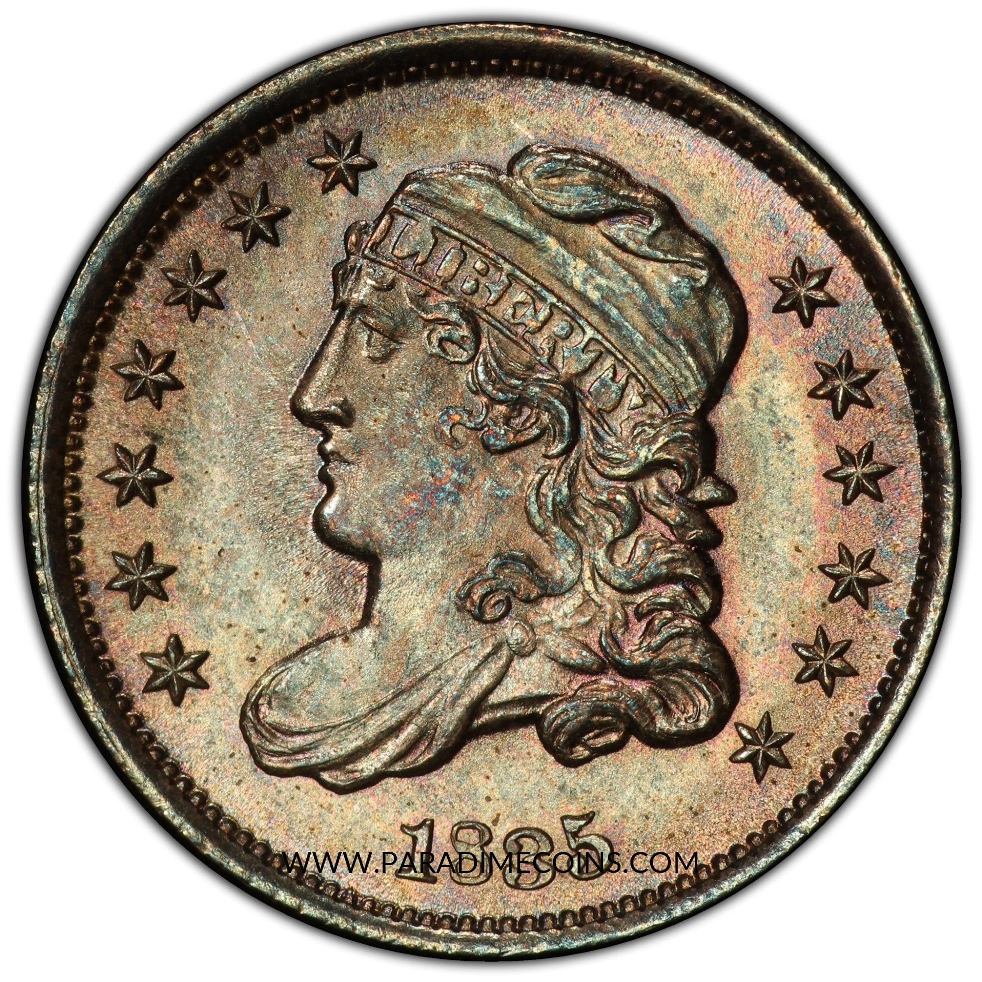 1835 H10C SM DT SM 5C MS66+ PCGS - Paradime Coins | PCGS NGC CACG CAC Rare US Numismatic Coins For Sale