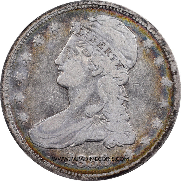 1836 50C REEDED EDGE VG10 NGC - Paradime Coins | PCGS NGC CACG CAC Rare US Numismatic Coins For Sale