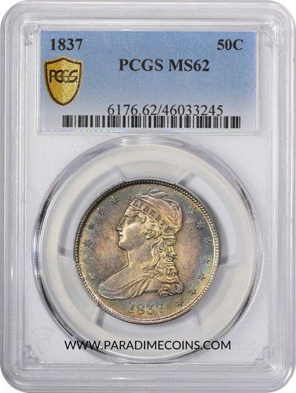 1837 50C MS62 PCGS - Paradime Coins | PCGS NGC CACG CAC Rare US Numismatic Coins For Sale